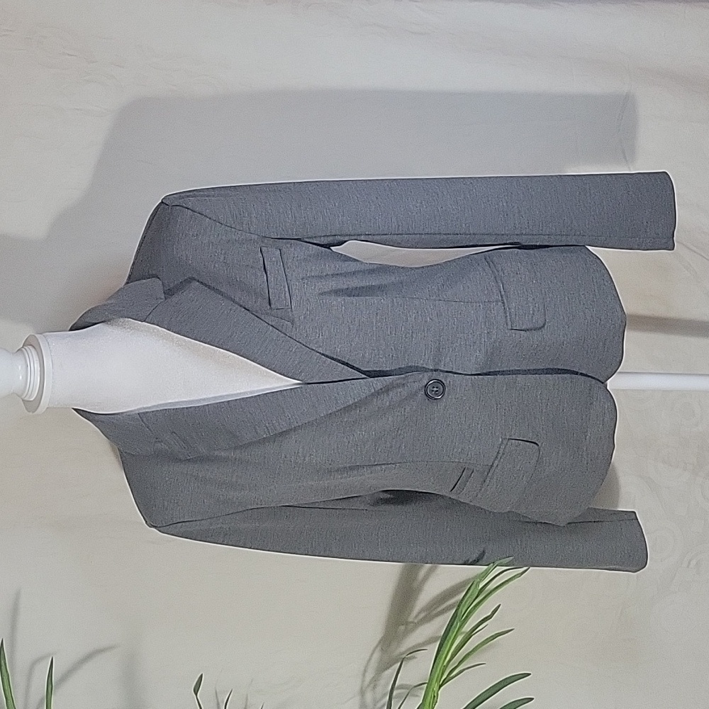 Merona Gray Fitted Blazer